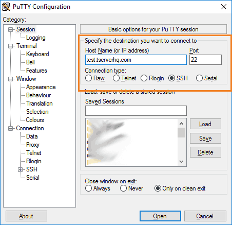 How to Login to your Linux Server using PuTTy