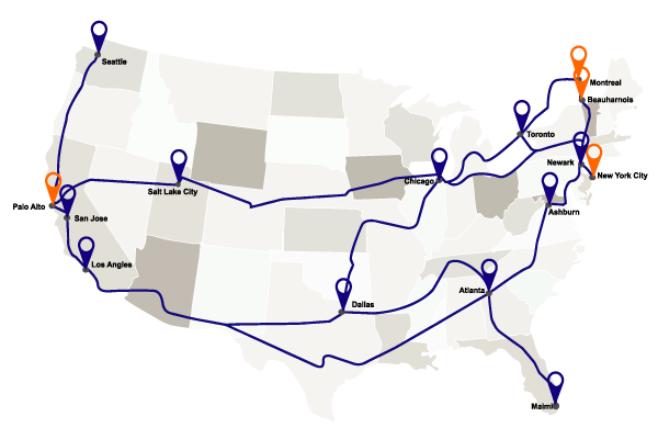 North American Locations